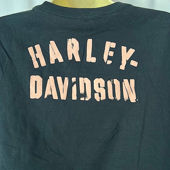 Harley-Davidson NWT Black Short Sleeve T-Shirt Top **Size S** - Picture 4 of 5